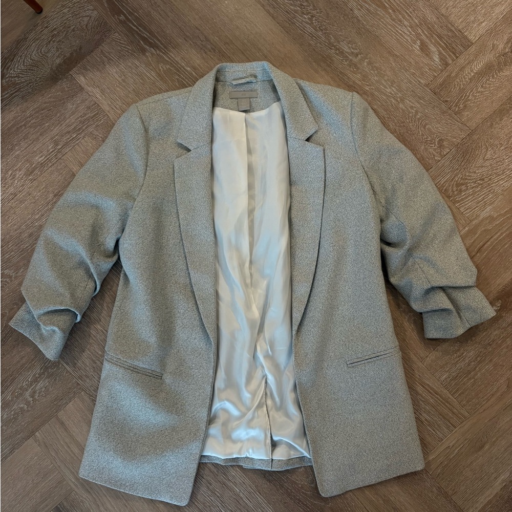 Gray blazer